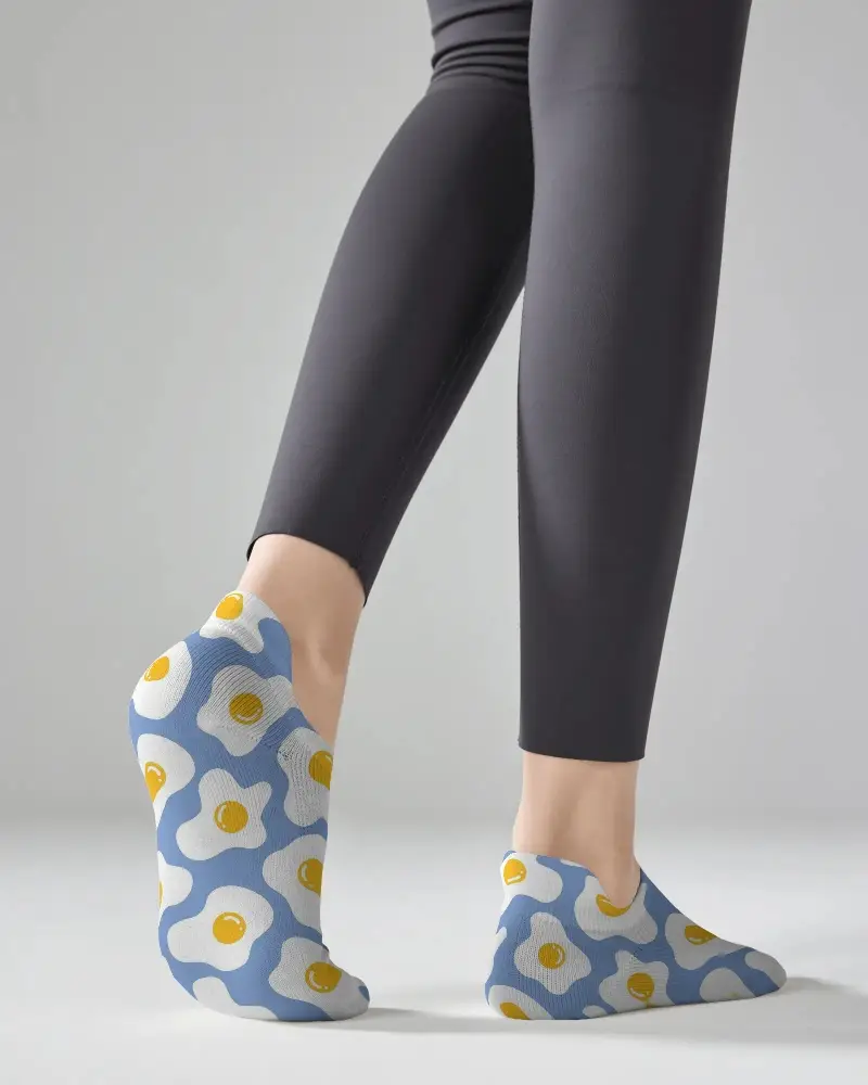 Breathable Low Cut Athletic Socks Mockup For Active Lifestyle Comfort And Durability Every Day Wear