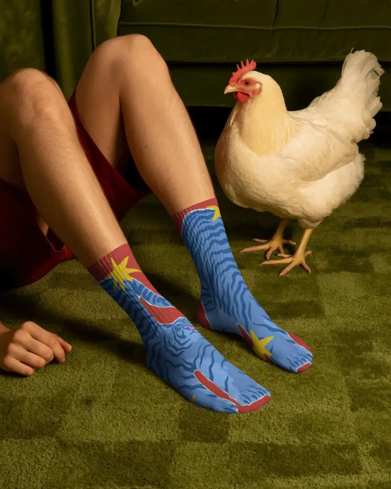 Premium Ribbed Comfort Socks Mockup For Everyday Wear Men Casual Footwear Essential Mockup