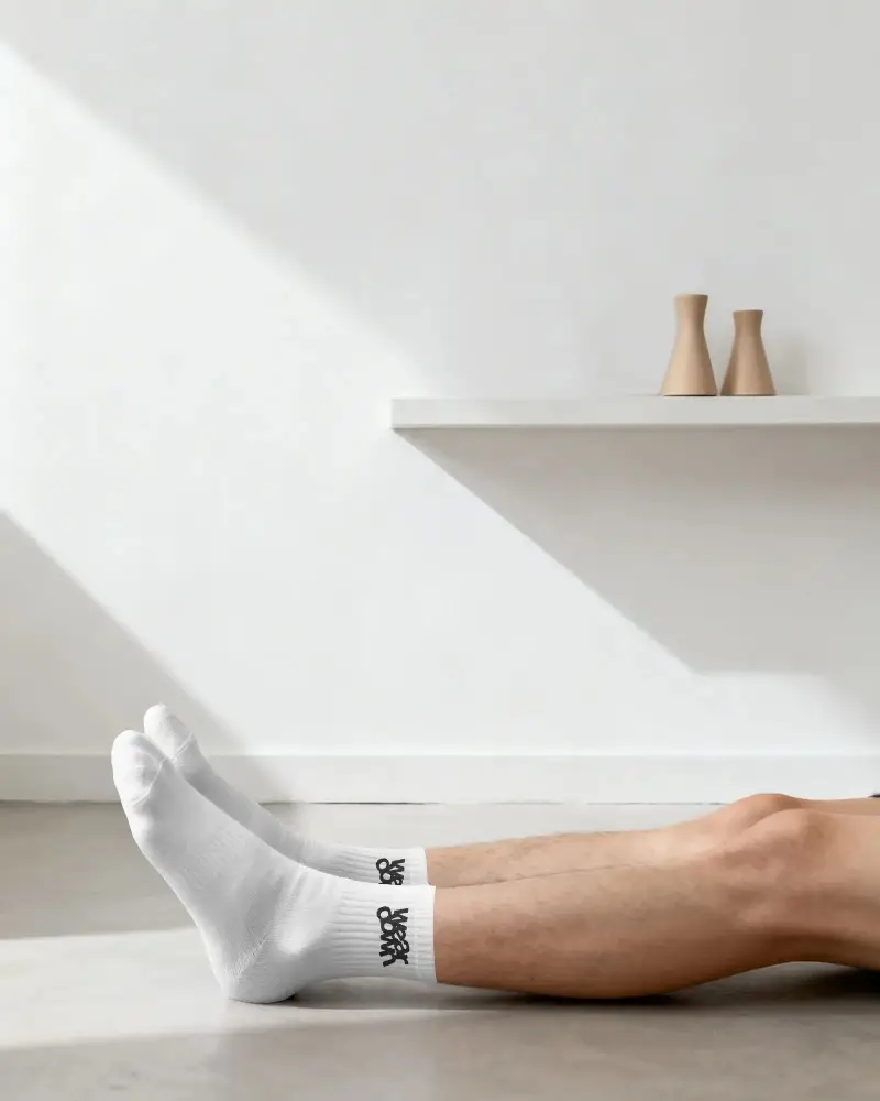 Breathable Durable Socks Mockup Offering Optimal Fit And Support For Active Lifestyles