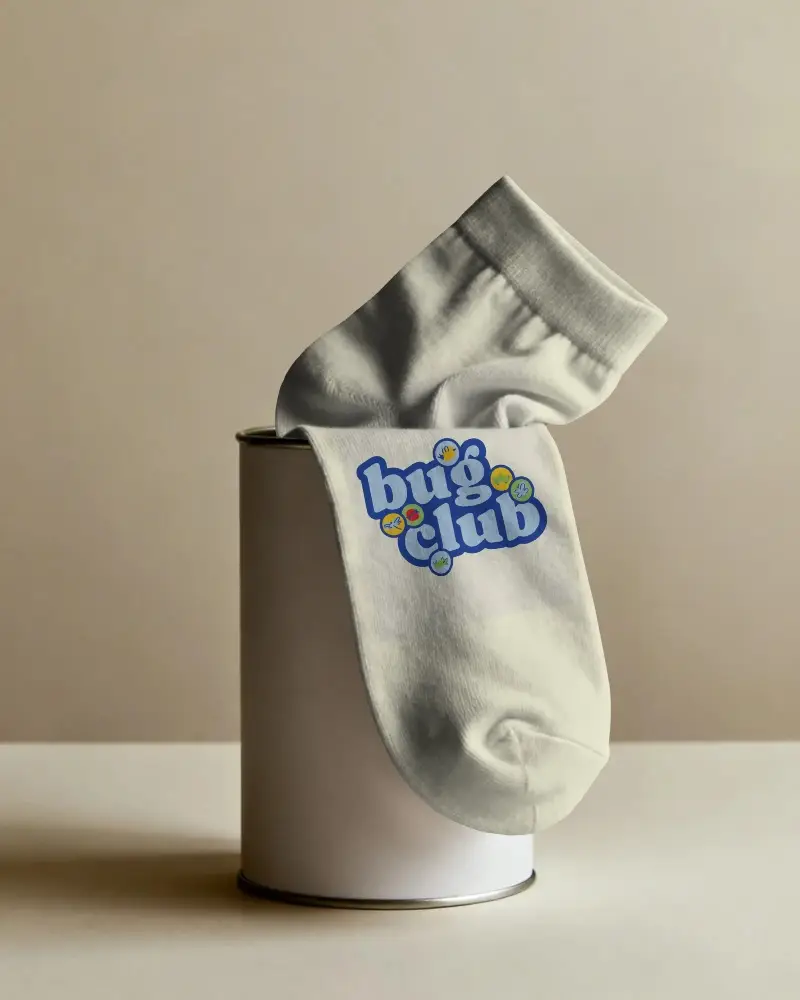 Breathable Comfortable Casual Socks Mockup For Daily Wear High Quality Design And Durability