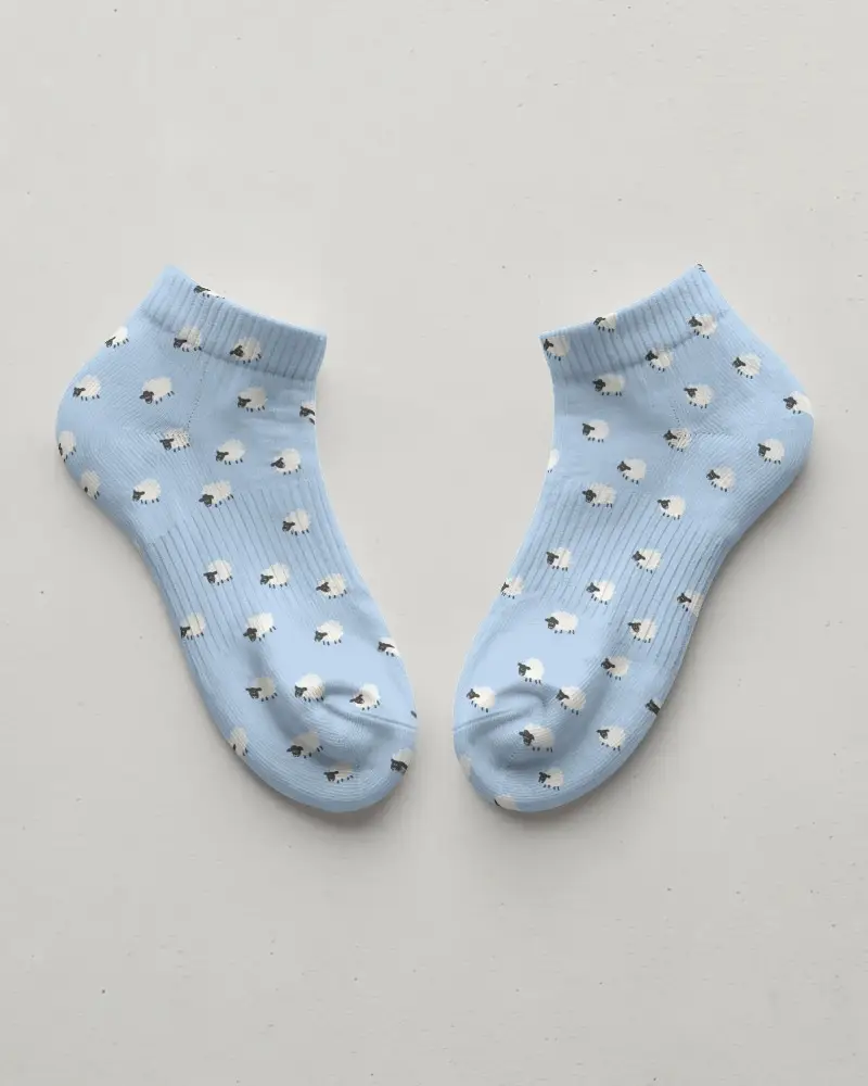 Soft Stretchy Athletic Socks Mockup With Cushioned Sole Ideal For Running Training Or Gym