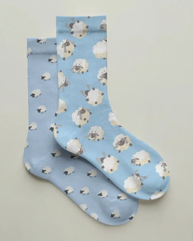 High Quality Socks Mockup Template For Product Display And Online Store Marketing Use