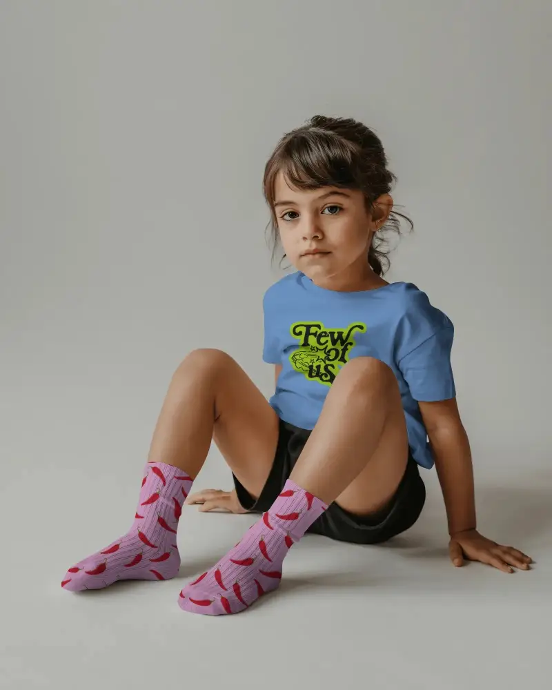 Kids Comfortable Cotton Socks Mockup For Toddlers Soft Breathable Everyday Wear Essential