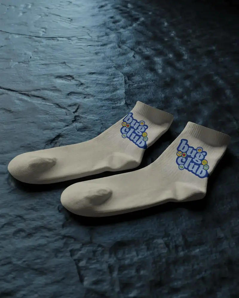 Comfortable Casual Ankle Socks Mockup For Everyday Wear Durable Fit For Men And Women