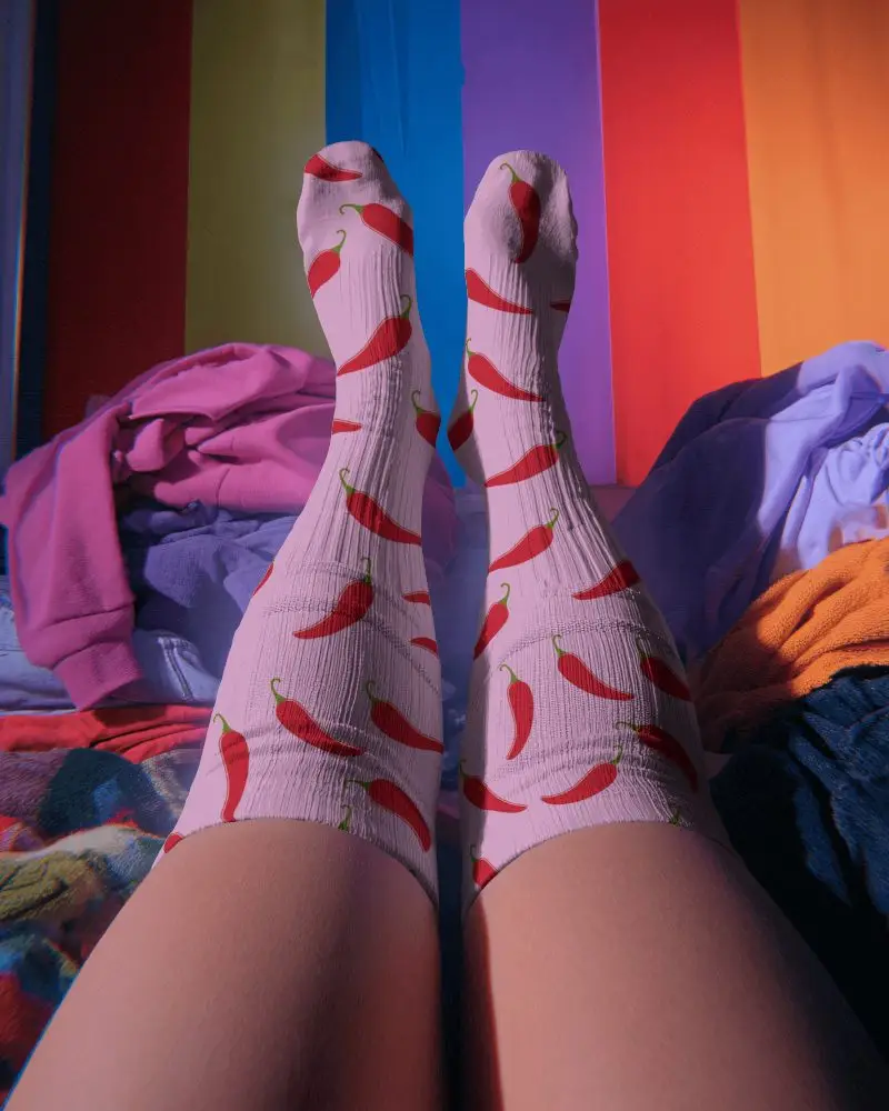 Comfortable Knee High Socks Mockup Perfect For Daily Wear And Casual Outfits That Stand Out