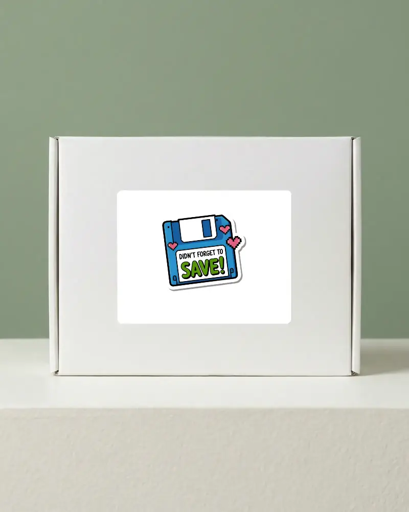 Blank Label Sticker Mockup White Box Mockup For Branding And Packaging Design Presentation