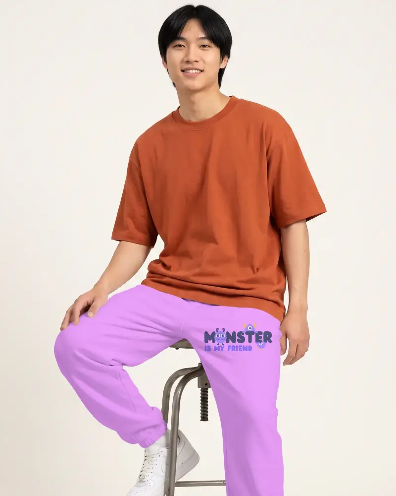 Comfortable Relaxed Fit Sweatpants Mockup With Elastic Waistband Everyday Casual Wear And Loungewear