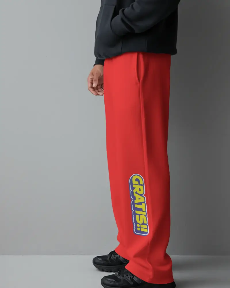 Comfortable Loose Fit Sweatpants Mockup For Casual Wear And Everyday Comfort And Style