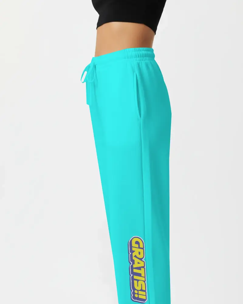 Comfortable High Waist Sweatpants Mockup With Elastic Waistband And Drawstring For Activewear