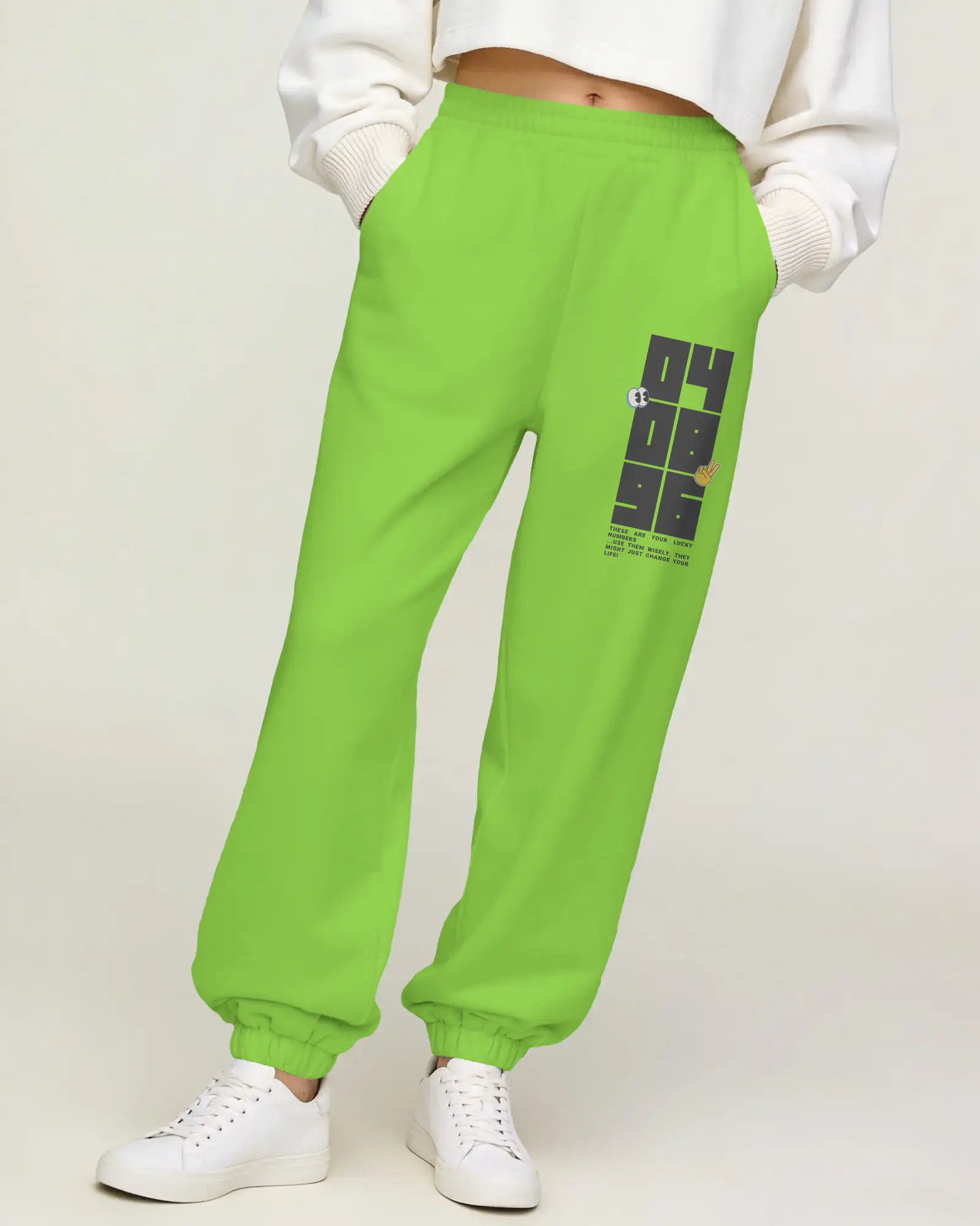 Soft Fleece Lined Relaxed Fit Sweatpants Mockup With Ankles Designed For Day Comfort And Style