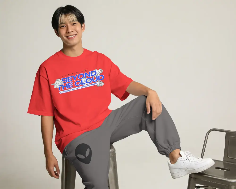 Relaxed Fit Cuffed Ankle Sweatpants Mockup For Everyday Comfort And Stylish Casual Wear