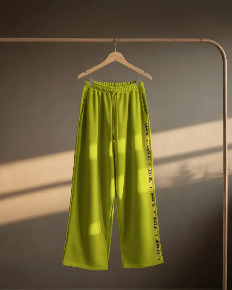 Versatile Loose Fit Sweatpants With Side Pockets Perfect For Relaxed Style Mockup