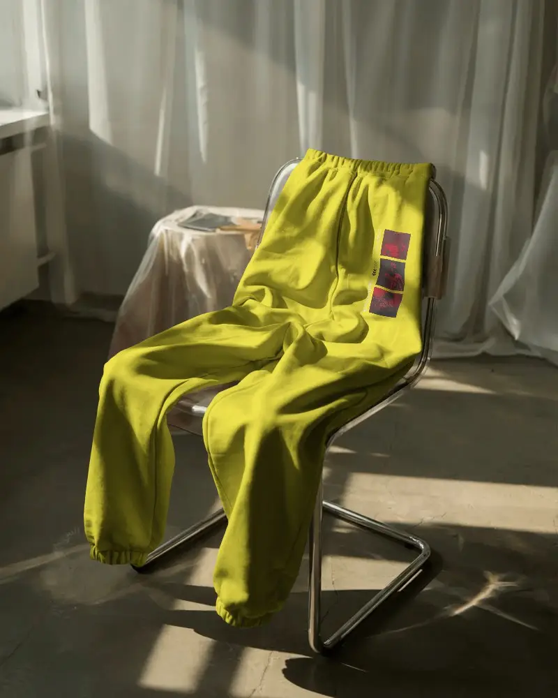 Comfortable Loose Fit Sweatpants Mockup For Casual Wear And Loungewear All Day Comfort Style