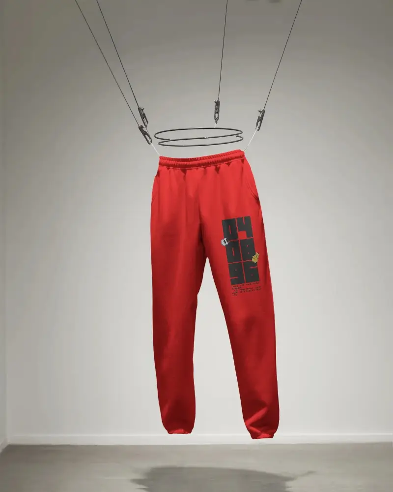 Premium Quality Comfort Fit Sweatpants Mockup Casual Wear Elastic Waistband Stylish Design