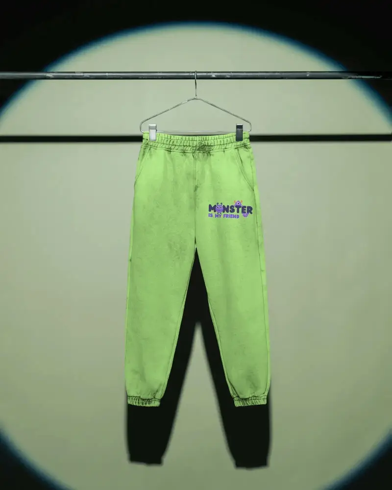 Versatile Relaxed Fit Sweatpants Mockup Perfect For Casual Wear And Athleisure Fashion