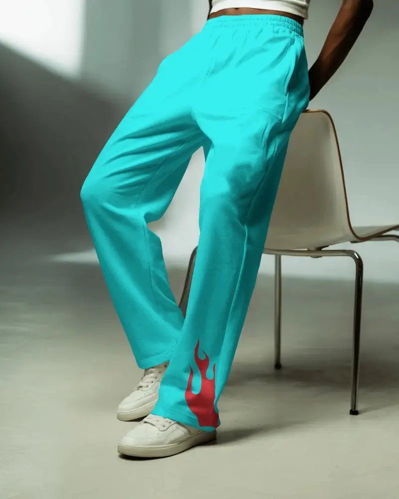 Versatile Sweatpants Mockup For Lounge Sport And Streetwear With Elastic Waistband Design