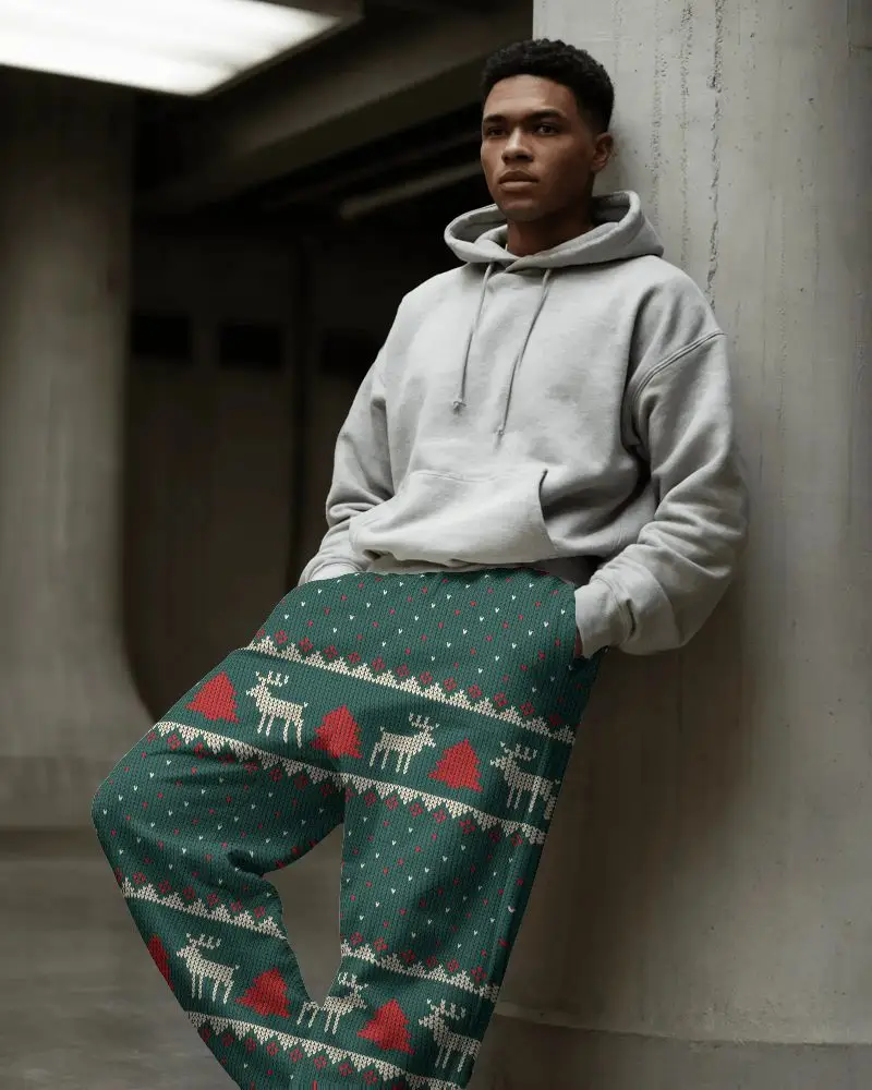 Comfortable Relaxed Fit Sweatpants Mockup Casual Wear And Street Style Essentials