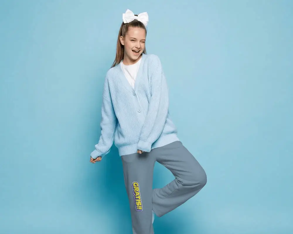 Comfortable Everyday Wear Sweatpants Mockup For Active Lifestyle And Casual Looks With Flexible Fit