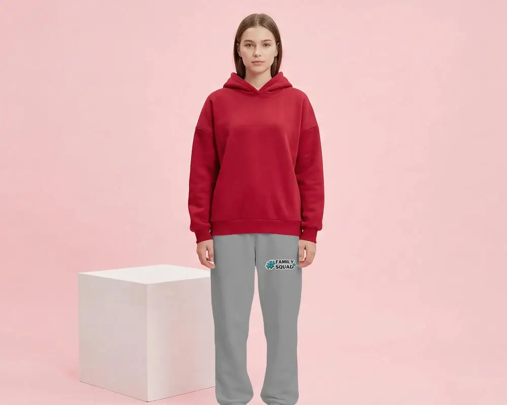 Sleek Comfortable Loose Fit Sweatpants Mockup For Casual Wear And Relaxed Home Style