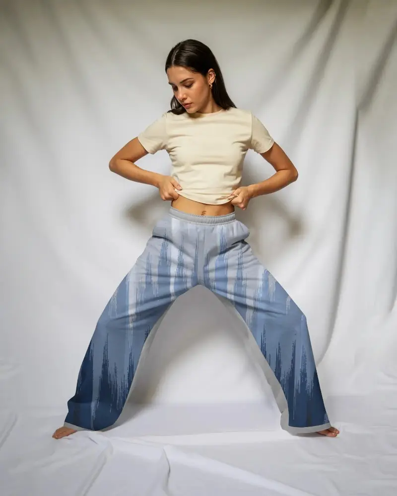 Versatile Soft Fabric Sweatpants Mockup Perfect For Athleisure And Relaxed Casual Look