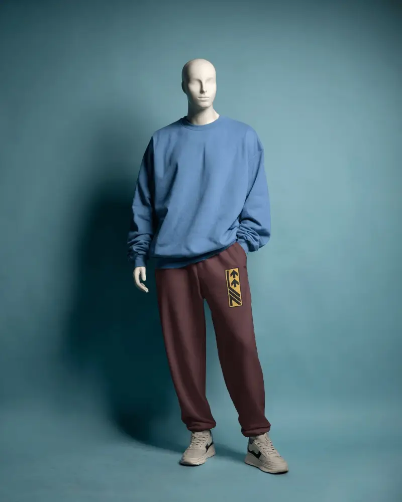 Versatile Stylish Trendy Sweatpants Mockup For Sporty And Loungewear Fashion Designers