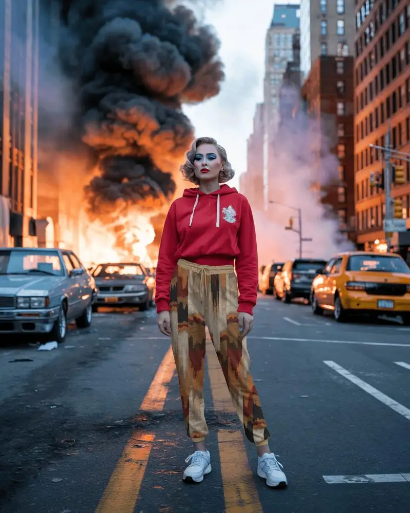 Unisex Sportswear Casual Sweatpants Mockup With Pockets Ideal For Workouts And Leisure