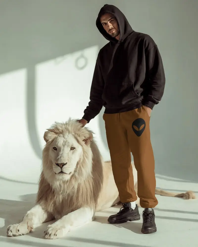 Comfy Casual Sweatpants Mockup For Men Perfect For Lounging Athleisure Streetwear Style