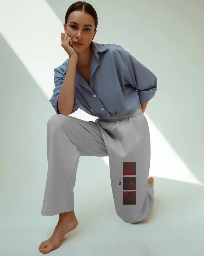 Relaxed Fit Comfortable Sweatpants Mockup For Casual Wear And Loungewear Durable And Breathable