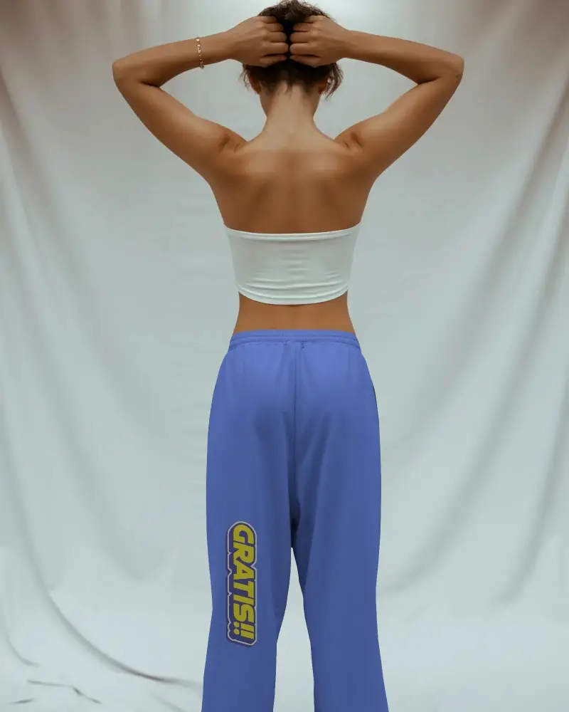 Premium Quality Soft Touch Sweatpants Mockup Relaxed Cuff Ideal For Homeworkout Or Relaxation