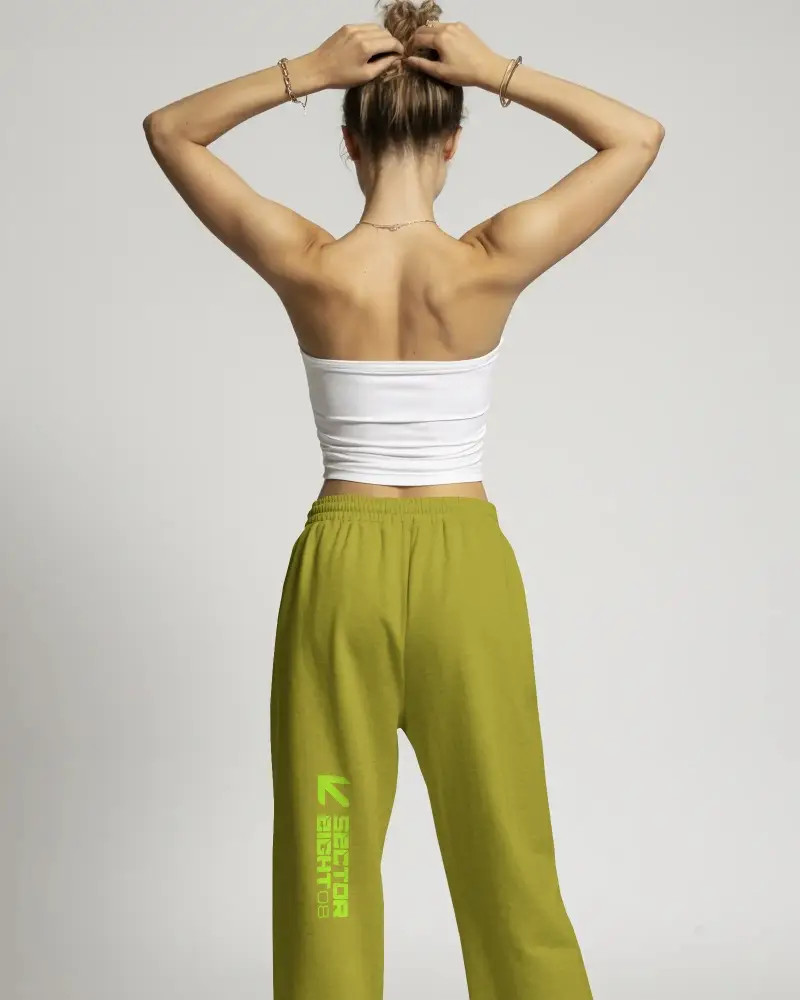 Comfortable Relaxed Fit Womens Sweatpants Mockup For Casual Wear Athleisure And Everyday Style