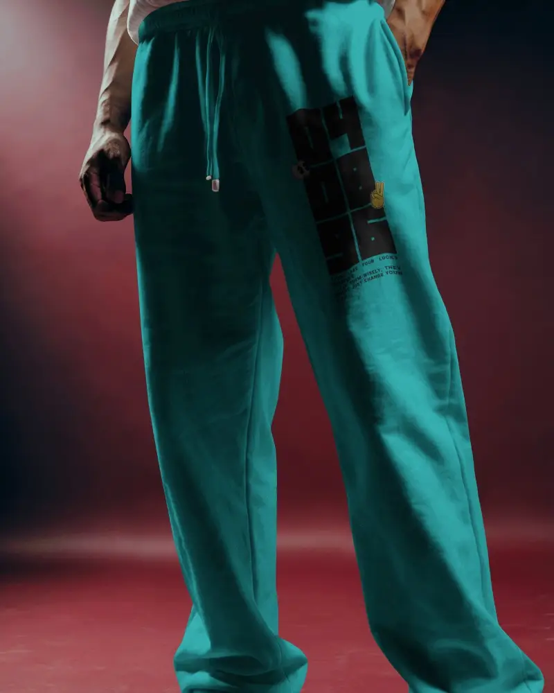 Comfortable Relaxed Fit Sweatpants Mockup With Adjustable Waistband For Casual Everyday Wear