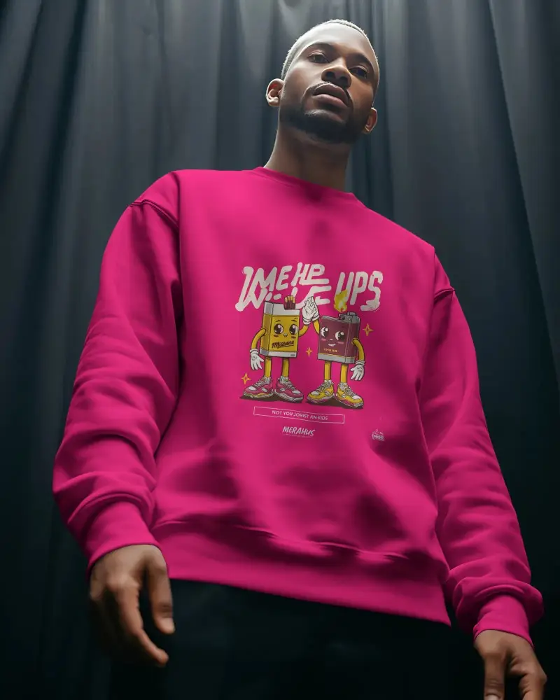 Premium High Quality Smooth Fabric Sweatshirt Mockup Fashion Mockup For Men Stylish Comfort