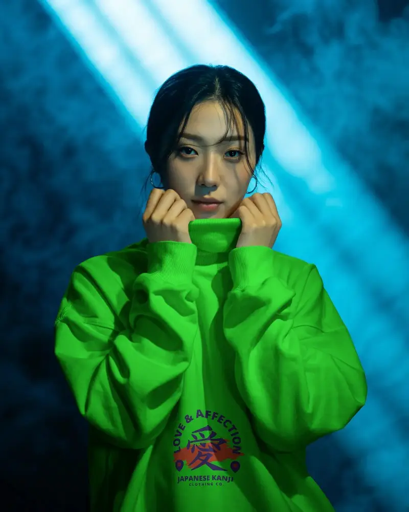 Cozy Warm Turtleneck Sweatshirt Mockup For Winter Fashion With Comfortable Fit And Stylish Look