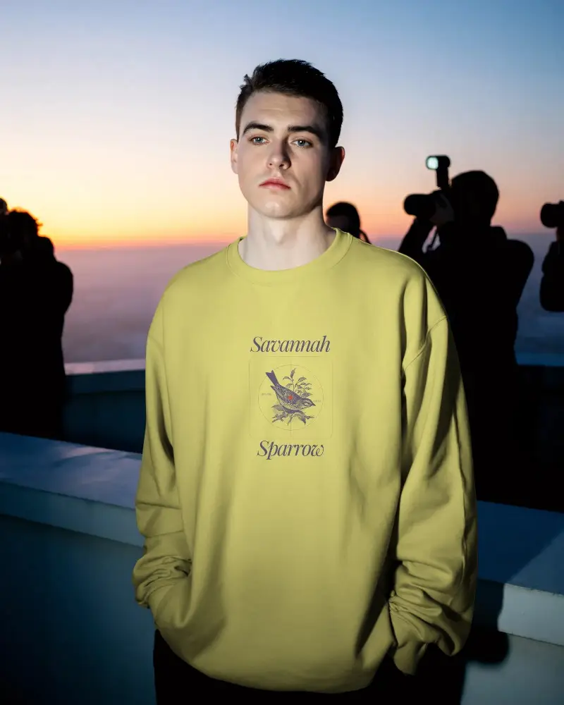 High Quality Basic Sweatshirt Mockup For Sustainable Fashion Campaigns And Promotions