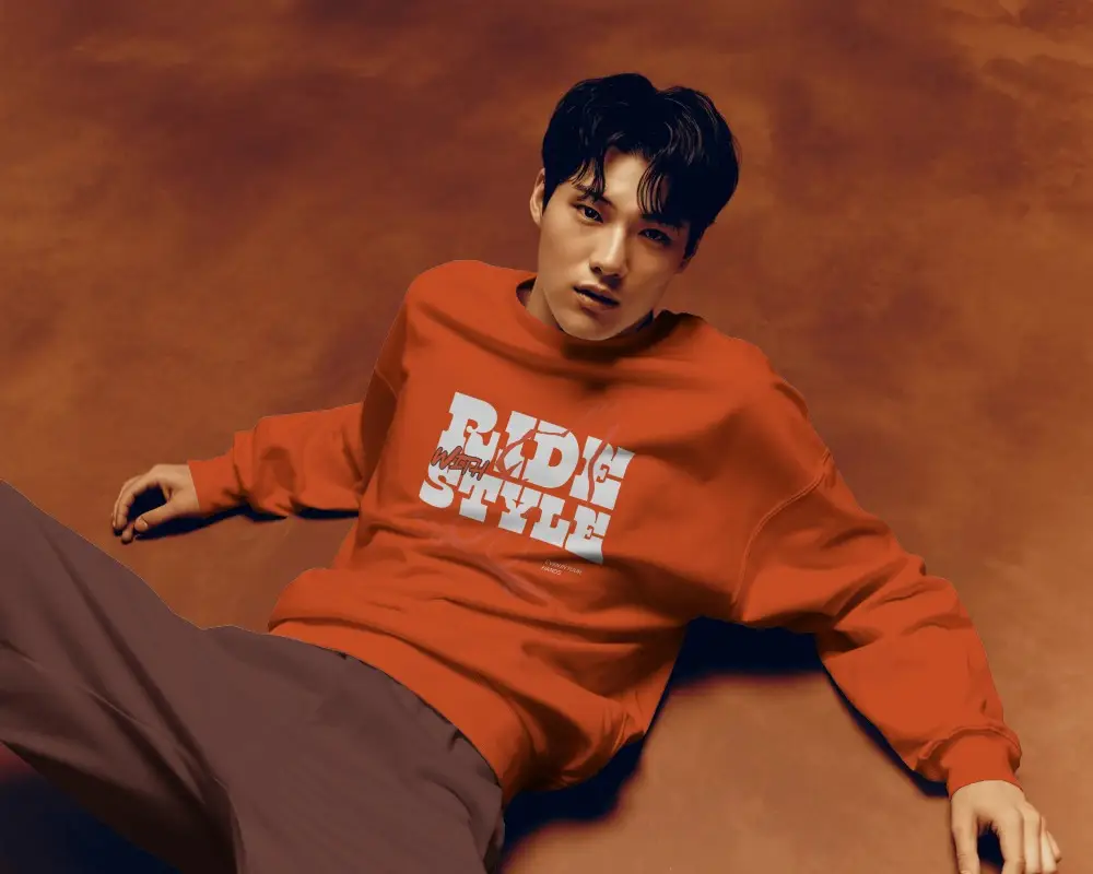 Premium Comfort Crewneck Sweatshirt Mockup For Modern Casual Wear Relaxed Fit Stylish Essentials