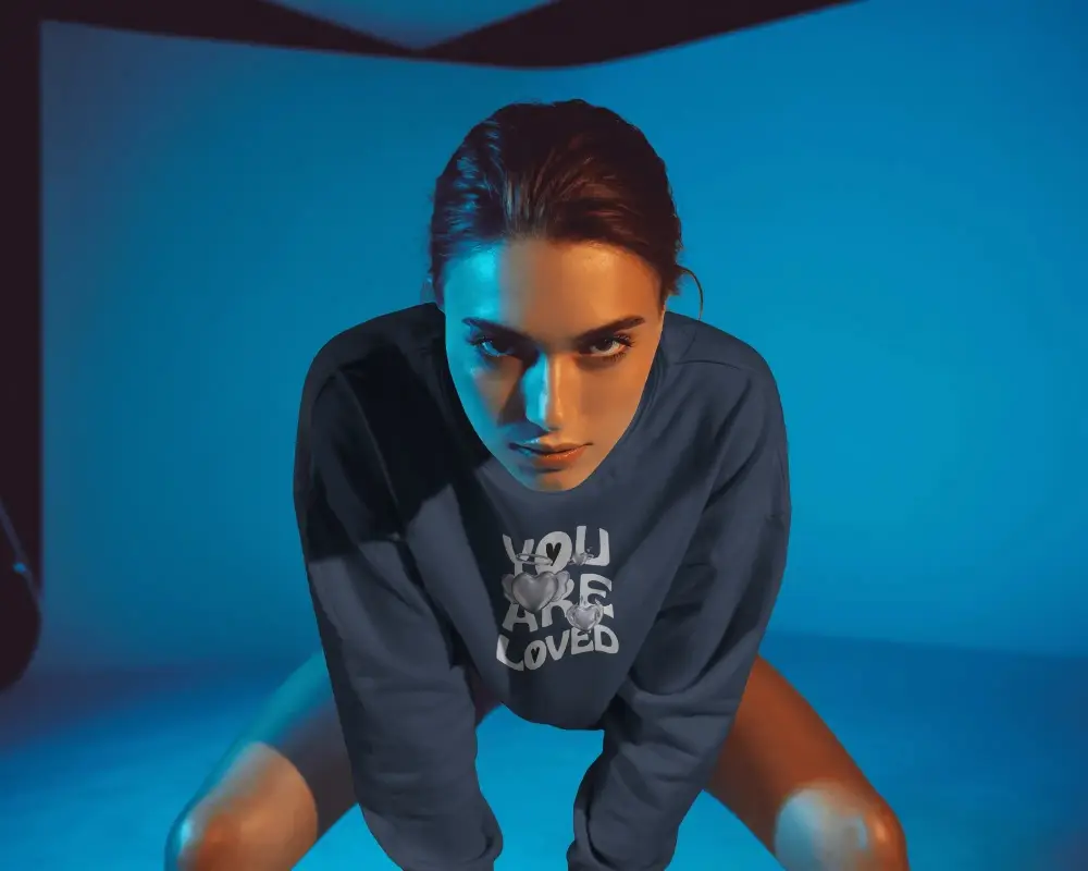 Stylish Comfortable Unisex Sweatshirt For Casual Wear And Sporty Outfits With Relaxed Fit