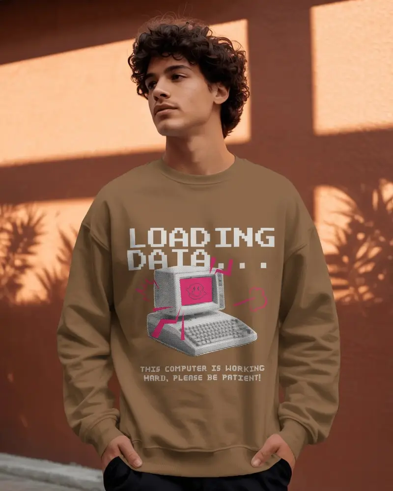 Modern Casual Sweatshirt Mockup Design Perfect For Branding And Promotional Purpose