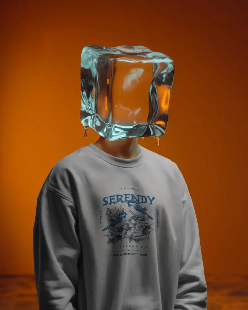 High Quality Soft Fabric Sweatshirt Mockup For Online Store Promotion