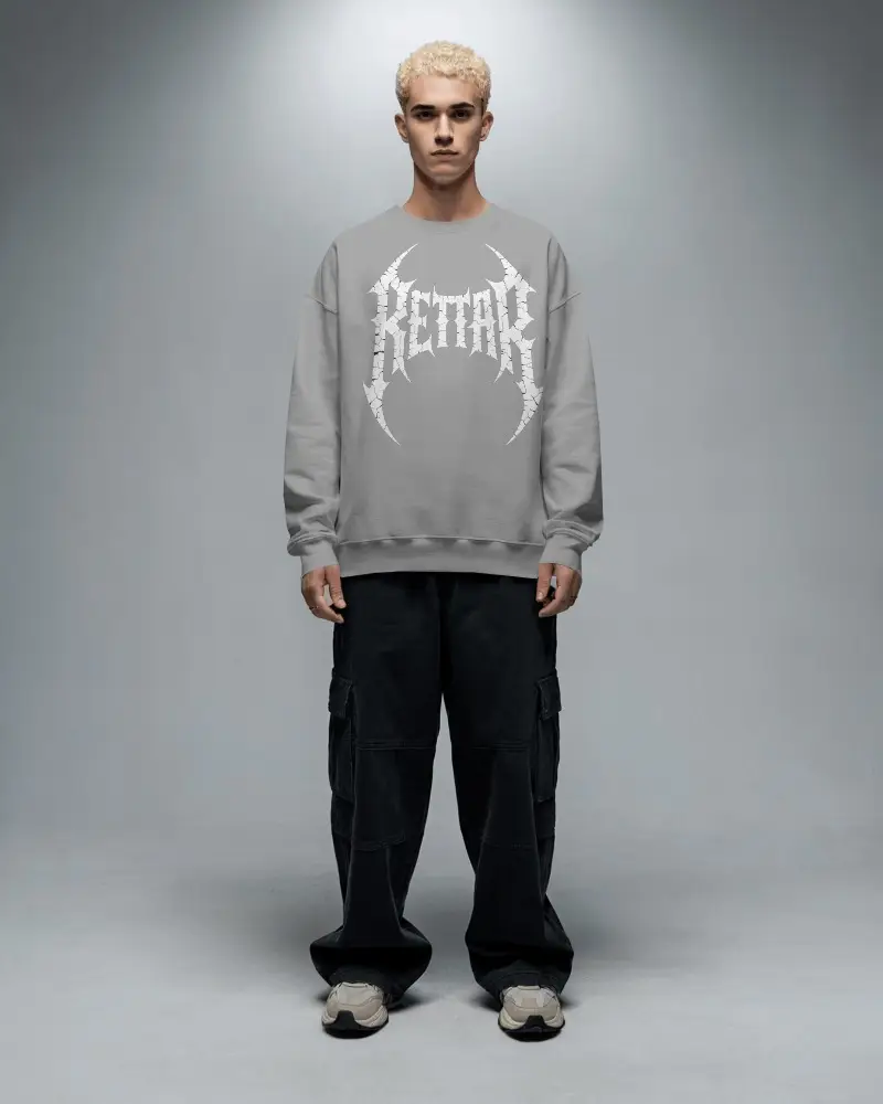 Modern Unisex Sweatshirt Mockup With Relaxed Fit And Soft Fabric For Everyday Wear