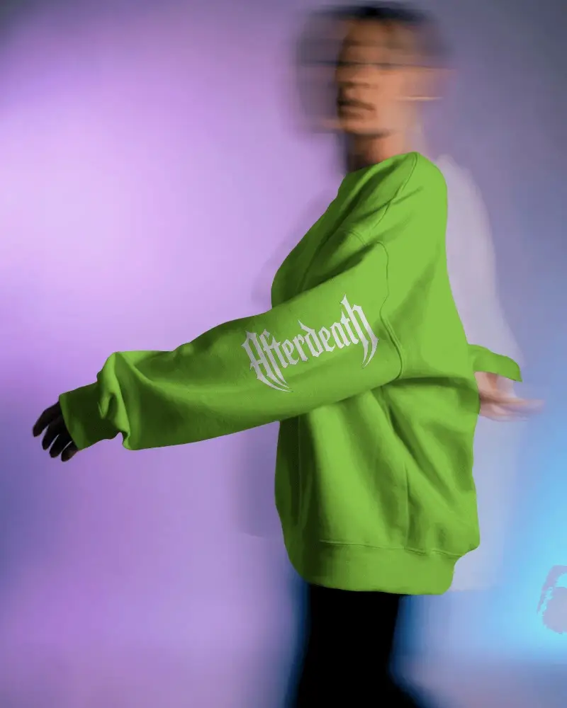 Minimalist Casual Wear Sweatshirt Mockup Relaxed Fit For Street Style And Lounge Wear