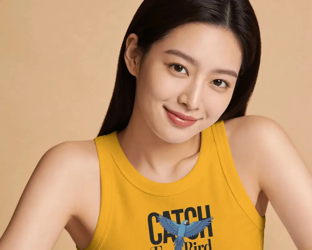 Female Fashion Tank Top Mockup Ideal For Custom Prints And Brand Promotion