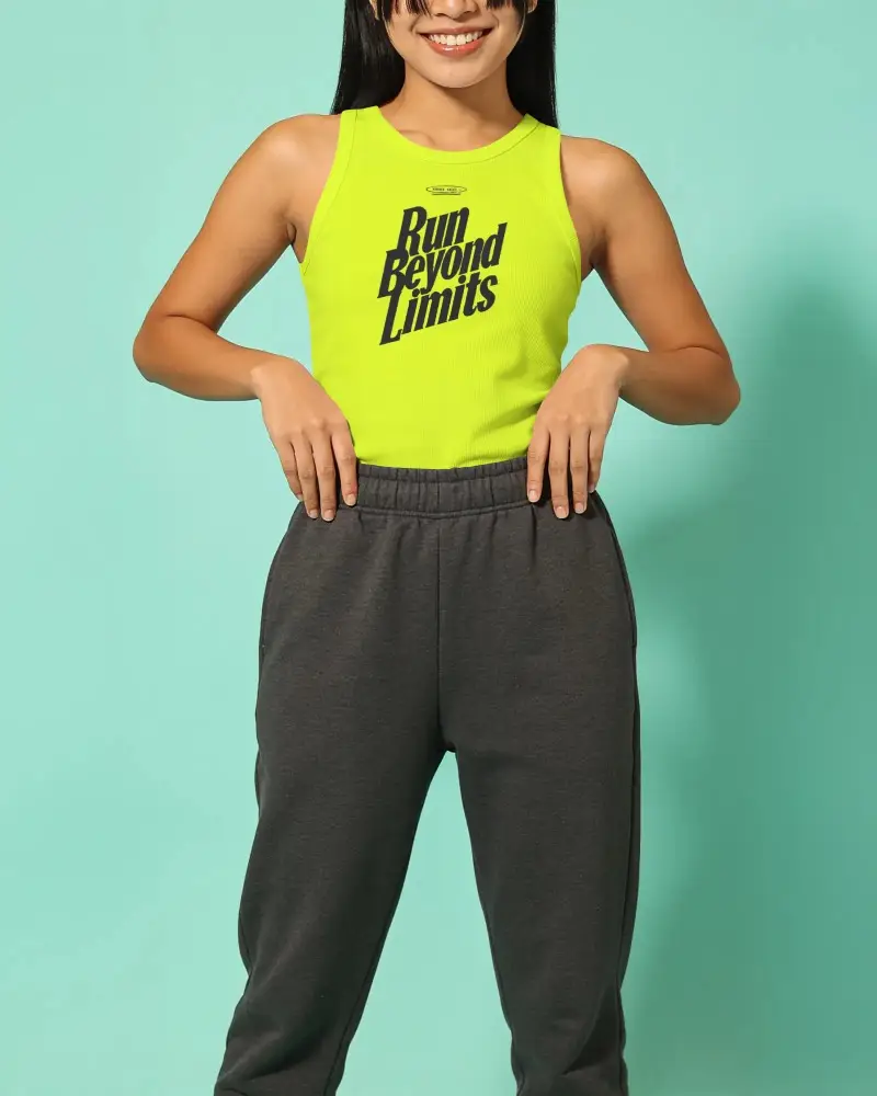 Sleeveless Ribbed Tank Top Mockup For Womens Casual And Summer Wardrobe Styles