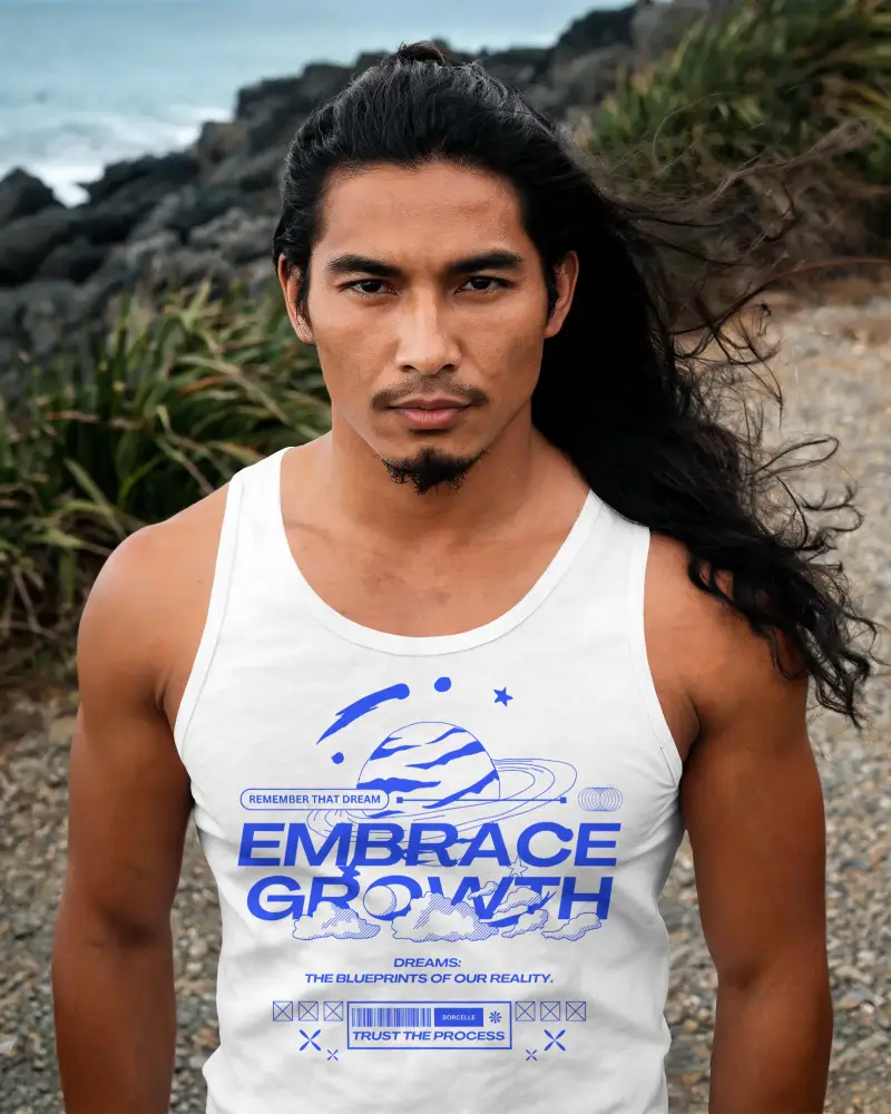 Premium Quality Mens Tank Top Mockup For Athletic And Relaxed Everyday Style Showcase
