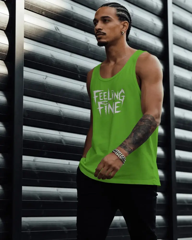 Comfortable Lightweight Breathable Tank Top Mockup Ideal For Active Lifestyle And Sports