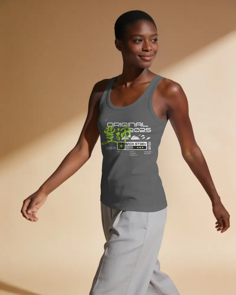 Fitted Womens Tank Top Mockup For Summer Wardrobe Lightweight Breathable Design