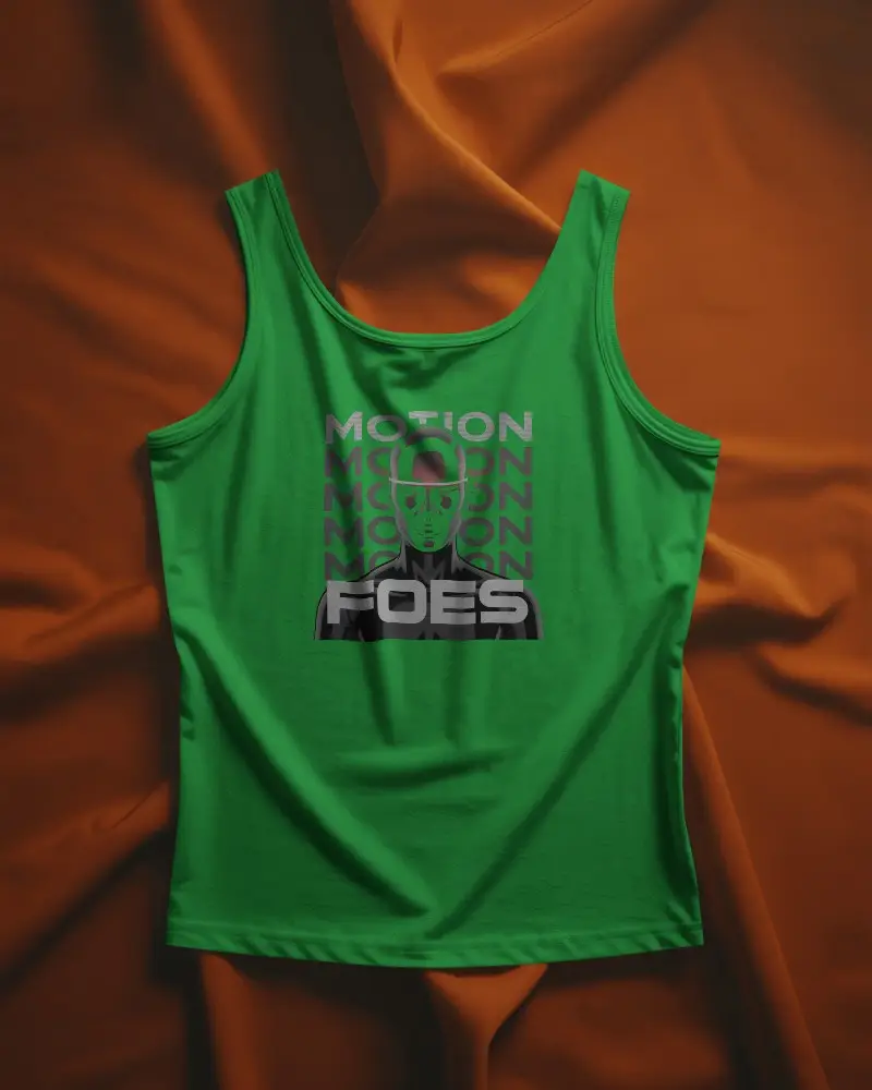Sleeveless Tank Top Mockup For Fashion Apparel Designs And Custom Shirt Printing Use