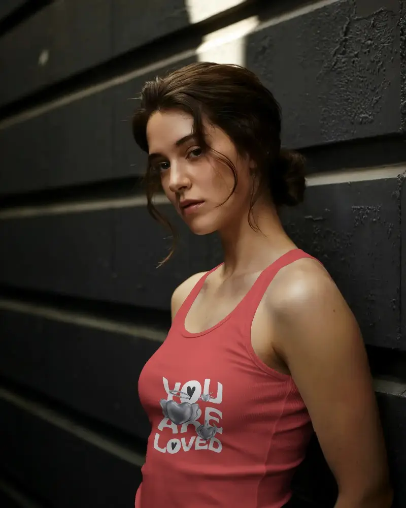 Premium Womens Tank Top Mockup Perfect For Showcasing Designs And Summer Collection