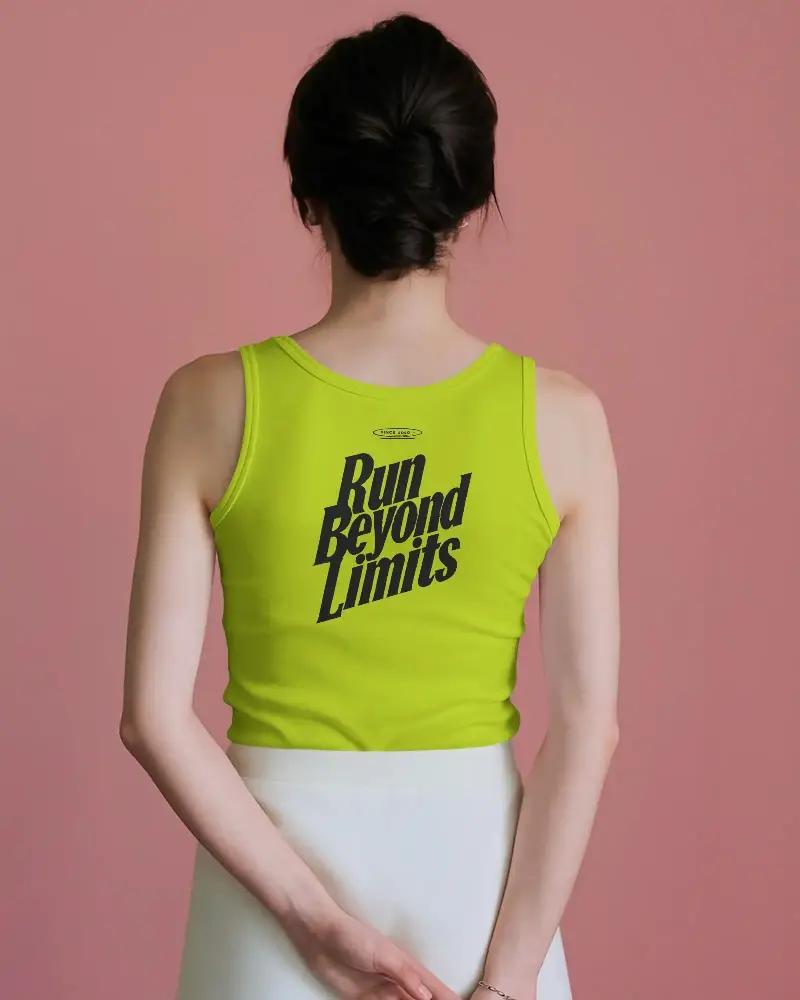 Modern Fitted Tank Top Mockup Ideal For Design Showcase Promotions And Ecommerce Use