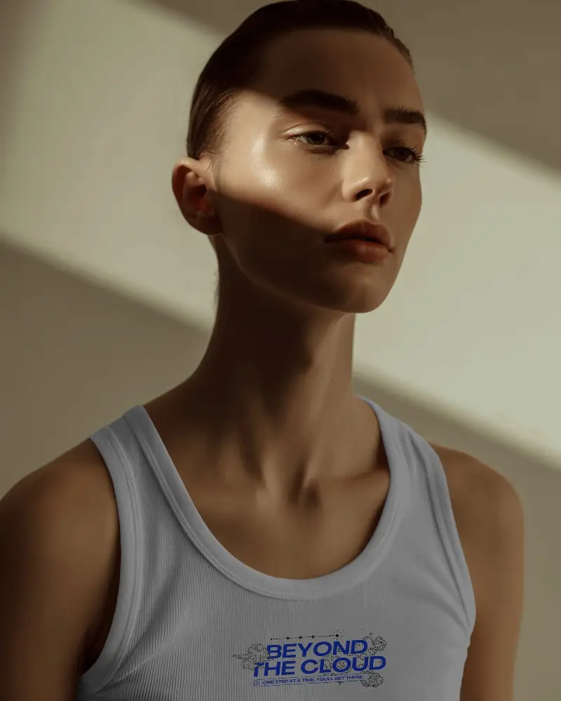 Stylish Sleeveless Tank Top Mockup For Fashion Apparel Brands And Design Showcase