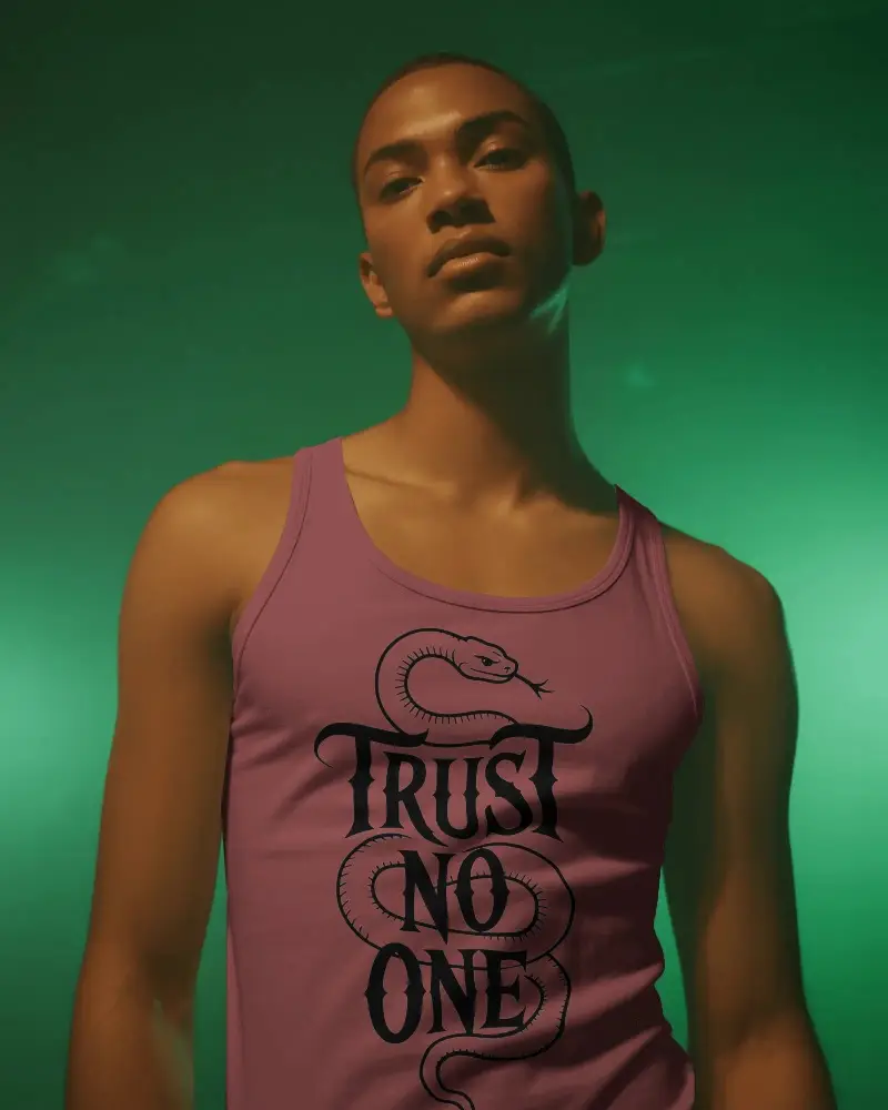 Premium Comfortable Tank Top Mockup For Men Sleeveless Casual Fit Stylish Summer Wear Clothing